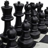 60cm Size Giant Black Piece Chess Set
