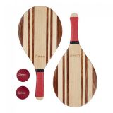 Top View Paddle Bat and Ball