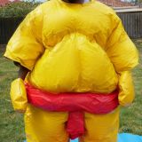Adult Inflatable Sumo Wrestling Suits - Red Sumo