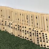 Mega Wooden Dominoes - Display