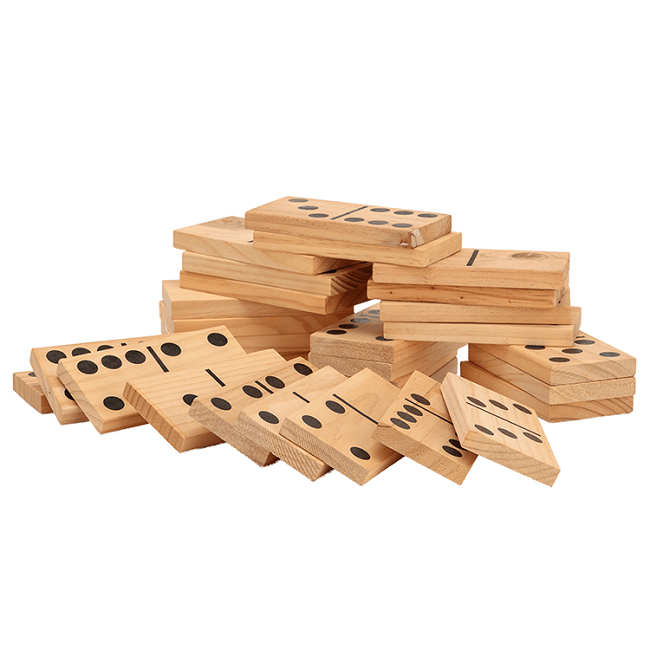 Mega Wooden Dominoes